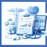 Moderne medizinische Geräte für Gesundheit und Pflege.