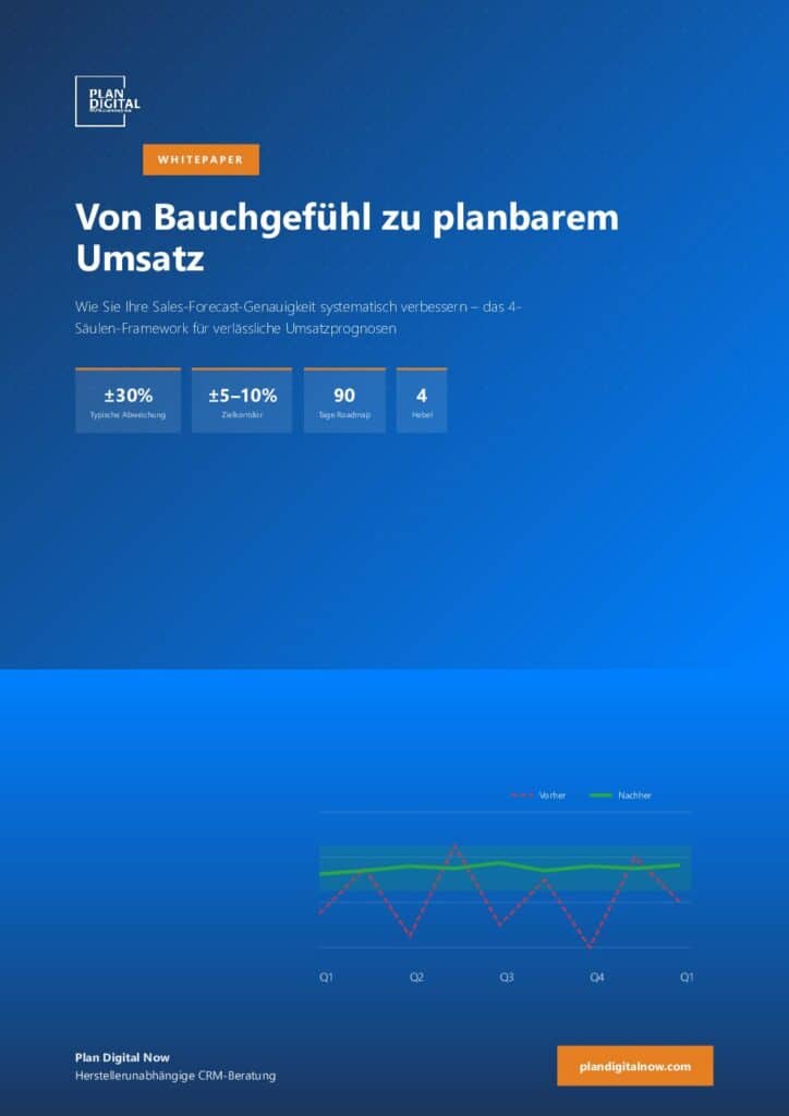Sales-Forecast-Genauigkeit verbessern - Cover
